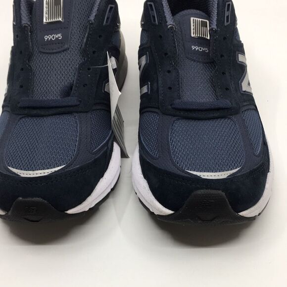 NWT Women’s New Balance MADE in USA 990v5 Core in Navy. Size 11 1/2 Narrow - Picture 9 of 17